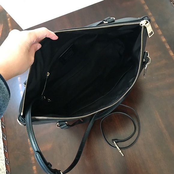 ❤️SOLD❤️ Coach TYLER TOTE SIGNATURE BROWN BLACK - Picture 5 of 8