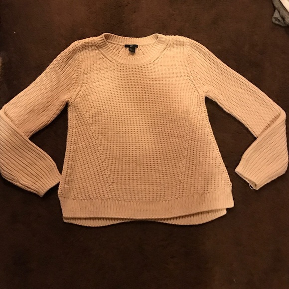 H&M Sweaters - H&M Light Blush Knit Sweater