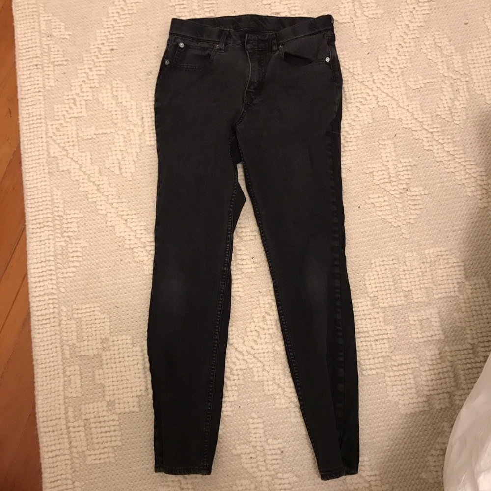black commuter jeans size 29 by levi's