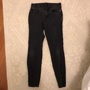black commuter jeans size 29 by levi's