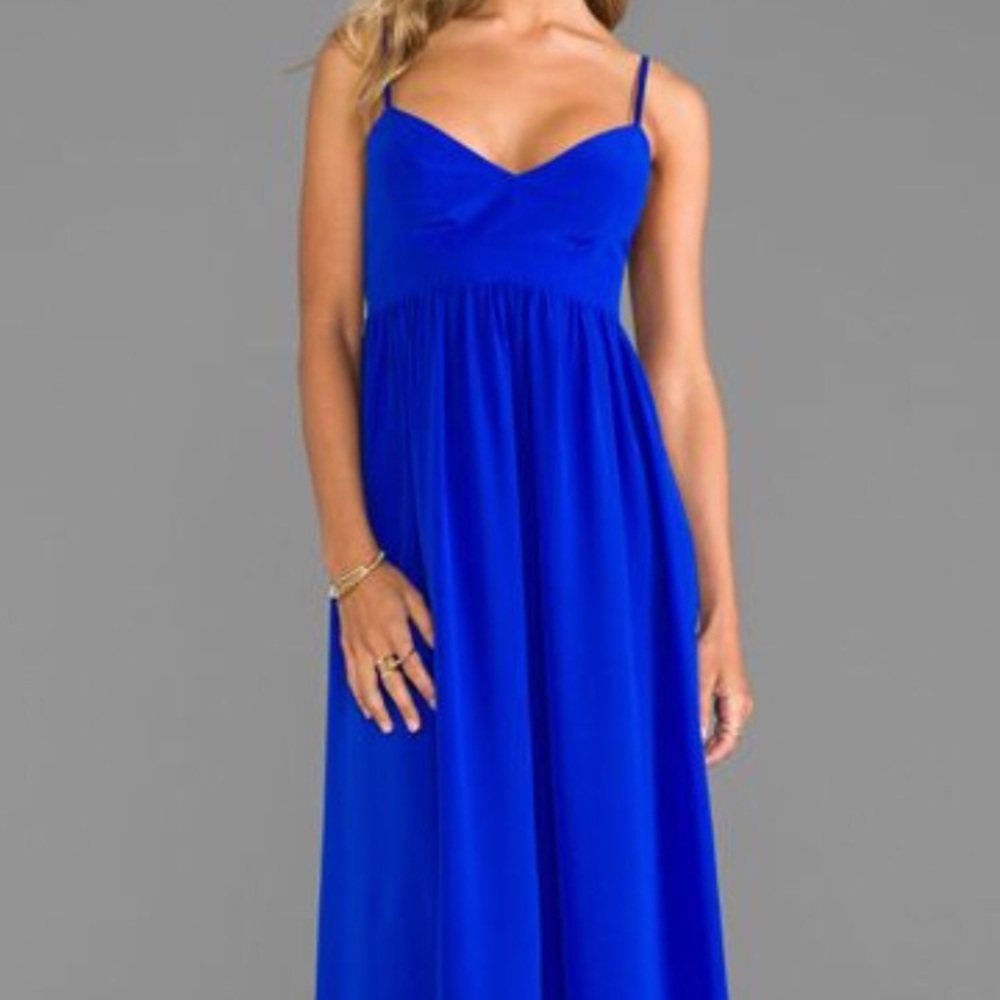 Amanda Uprichard Royal Blue Maxi