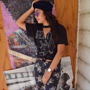 SOLD V cut Led Zeppelin tee