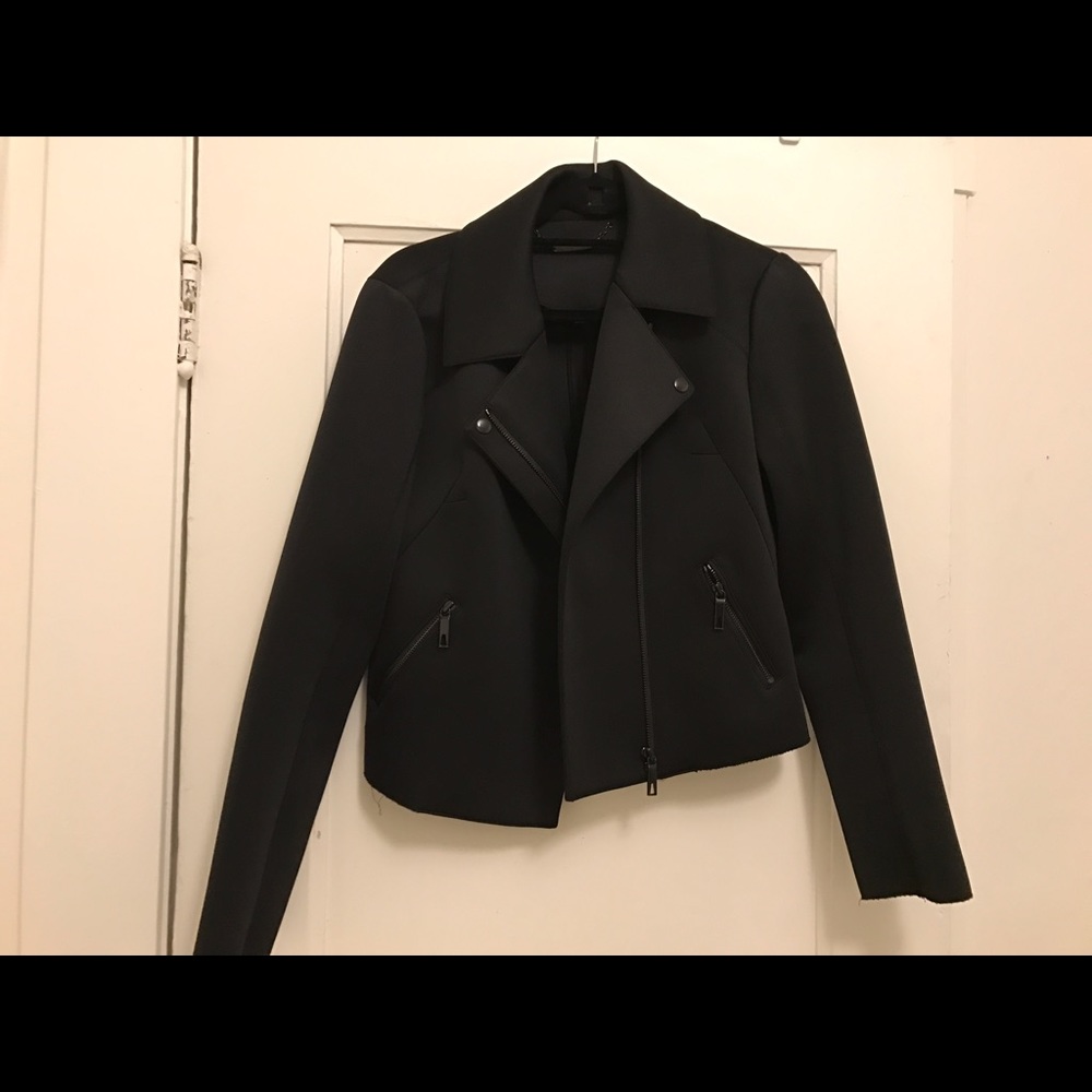 SOLD 🚫 rachel zoe scuba jacket size 8