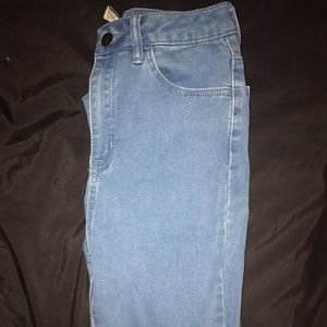Forever 21: Size 26: High Waisted Pants:Light Wash
