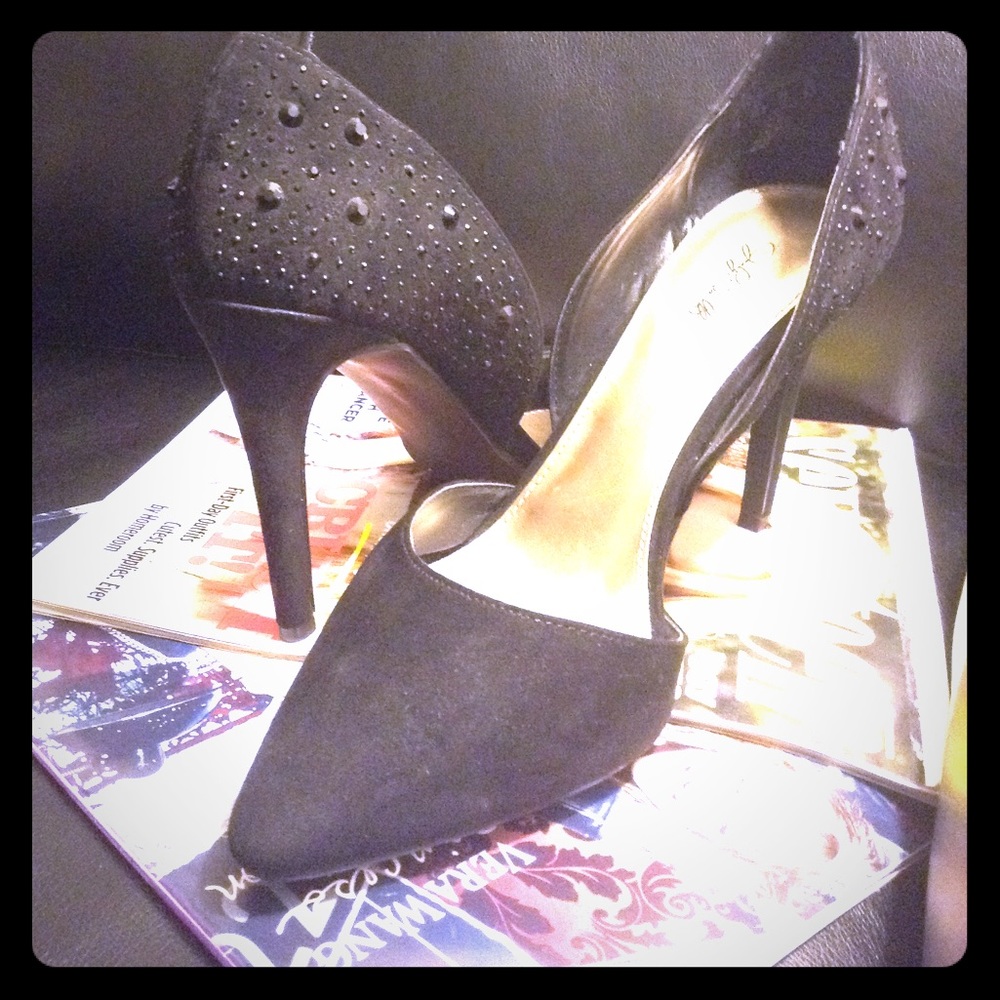 Jessica Simpson suede Heels