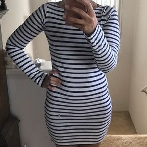 Brandy Melville striped mini dress