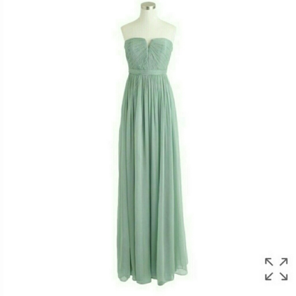 Beautiful J. Crew Nadia formal maxi dress 12