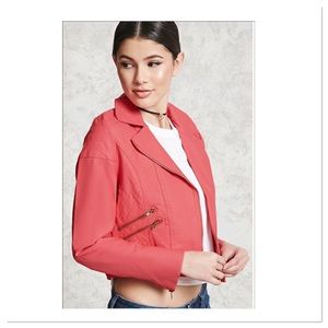 C'Esttoi Jackets & Coats - Faux Leather Moto Jacket C'Esttoi Jackets & Coats - Faux Leather Moto Jacket
