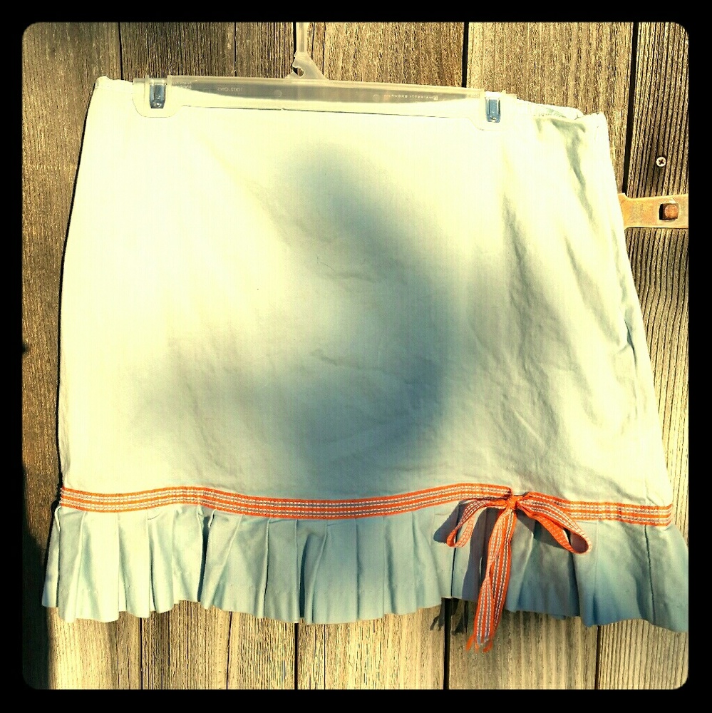 Baby Blue School-Girl Skirt