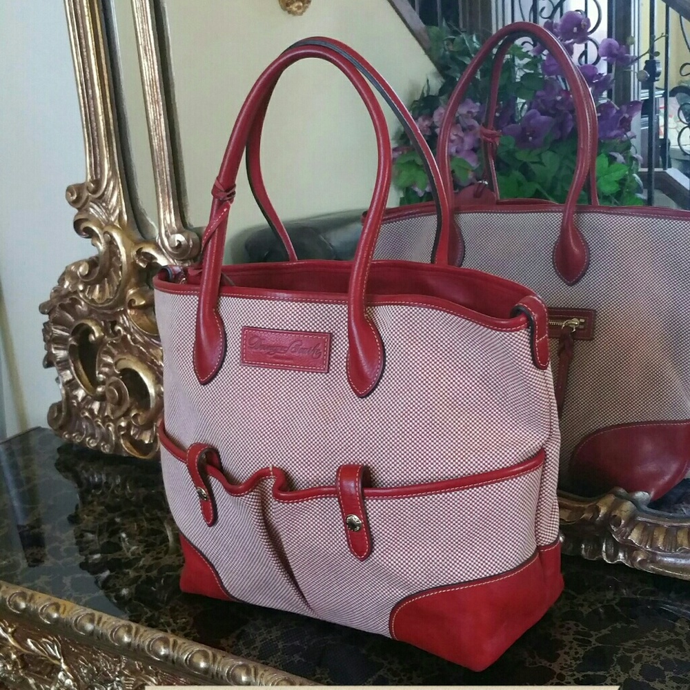 SOLD DOONEY AND BOURKE RED shopper's