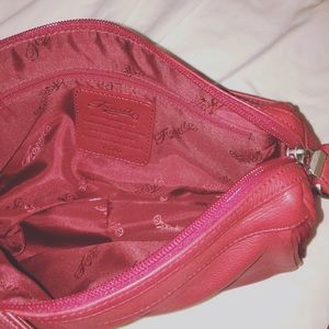 Fossil leather purse