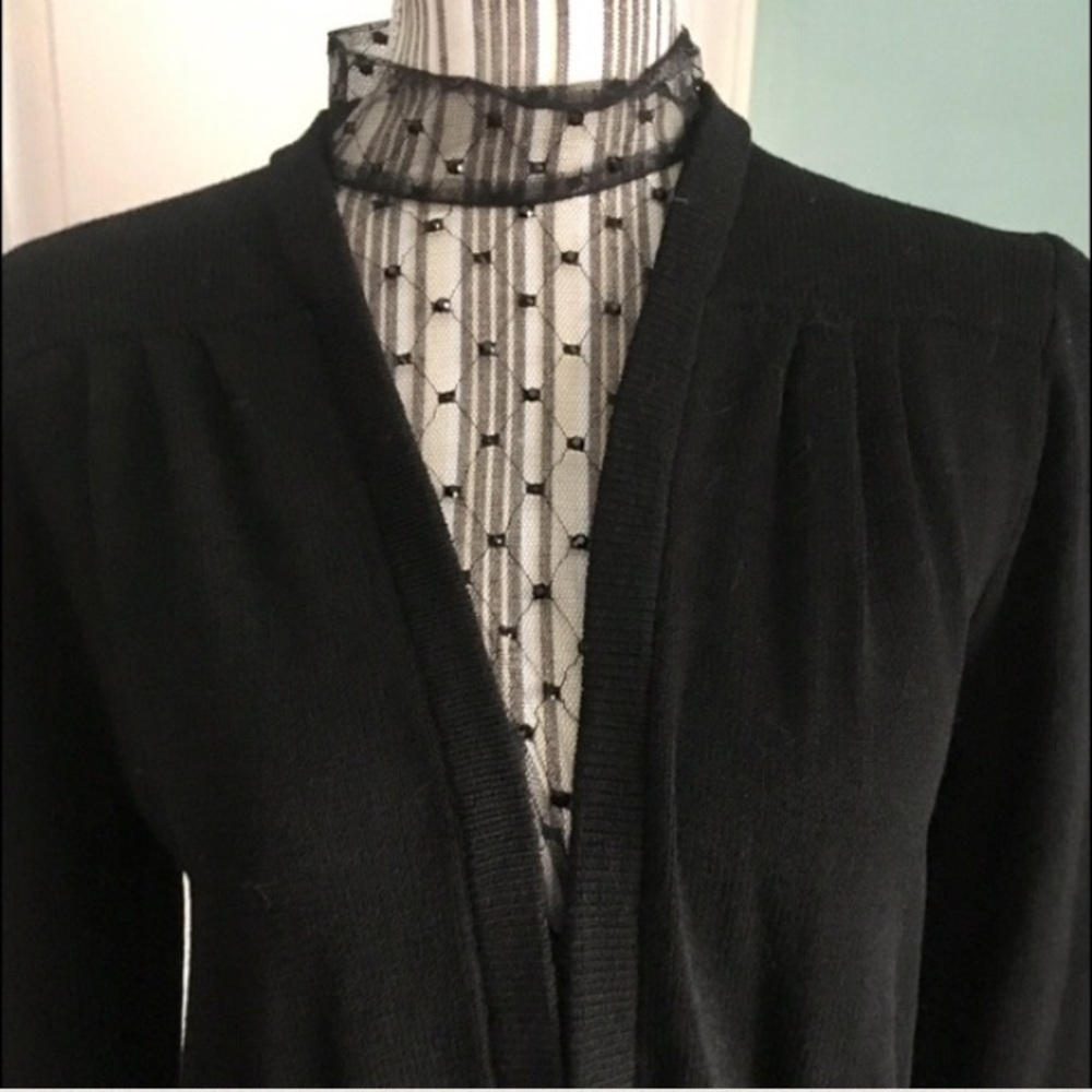 ST. JOHN by MARIE GRAY Fine Knit Black Dress