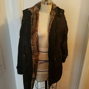 Faux Fur Lined Parka