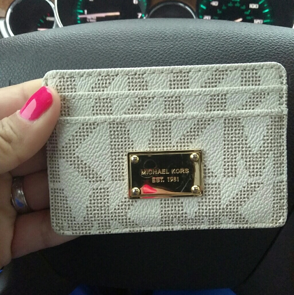 MK signature card holder