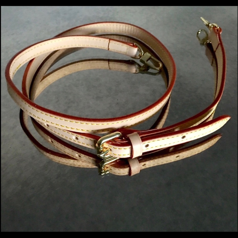 Handcrafted leather crossbody strap....