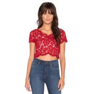 Lucy Paris Bradshaw Crop Top