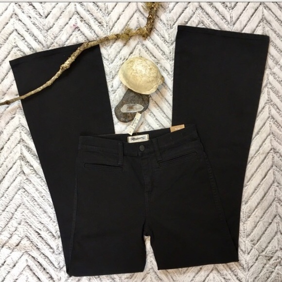 NWT Madewell Flea Market Flares Rollins Wash, 25 - Picture 2 of 4