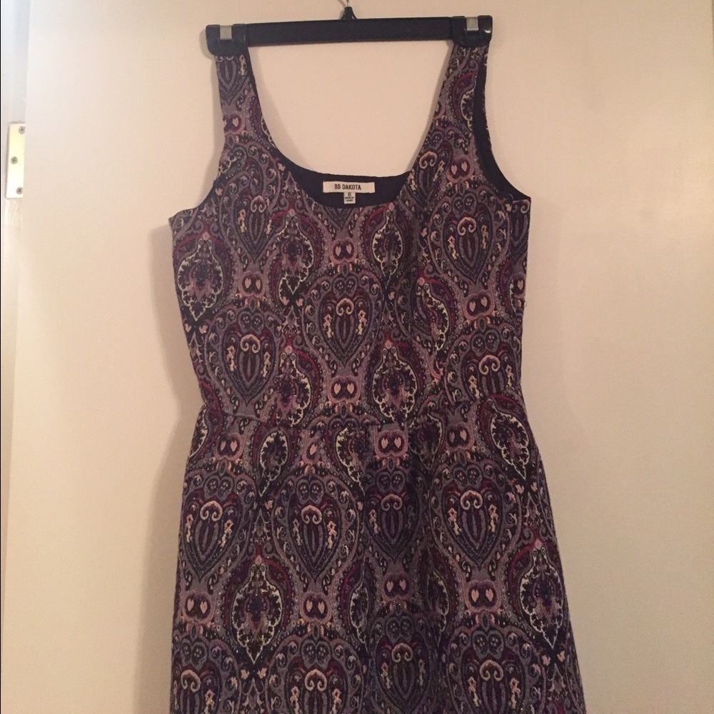 🍁NWOT BB Dakota fit and flare dress SZ 6🍁