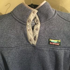 L.L. Bean Sweater Fleece Pull Over
