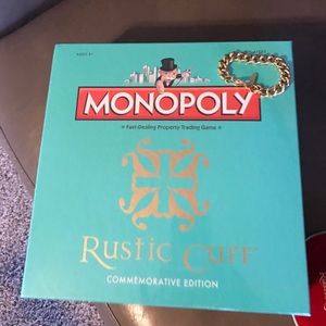 Rustic Cuff monopoly and bracelet