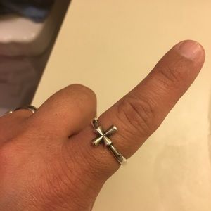 James avery cross ring