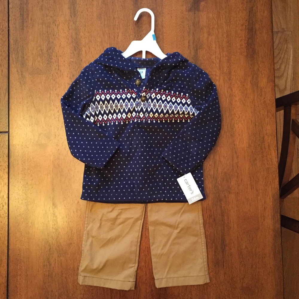 BNWT!! Carter's® 2pc Fleece Set