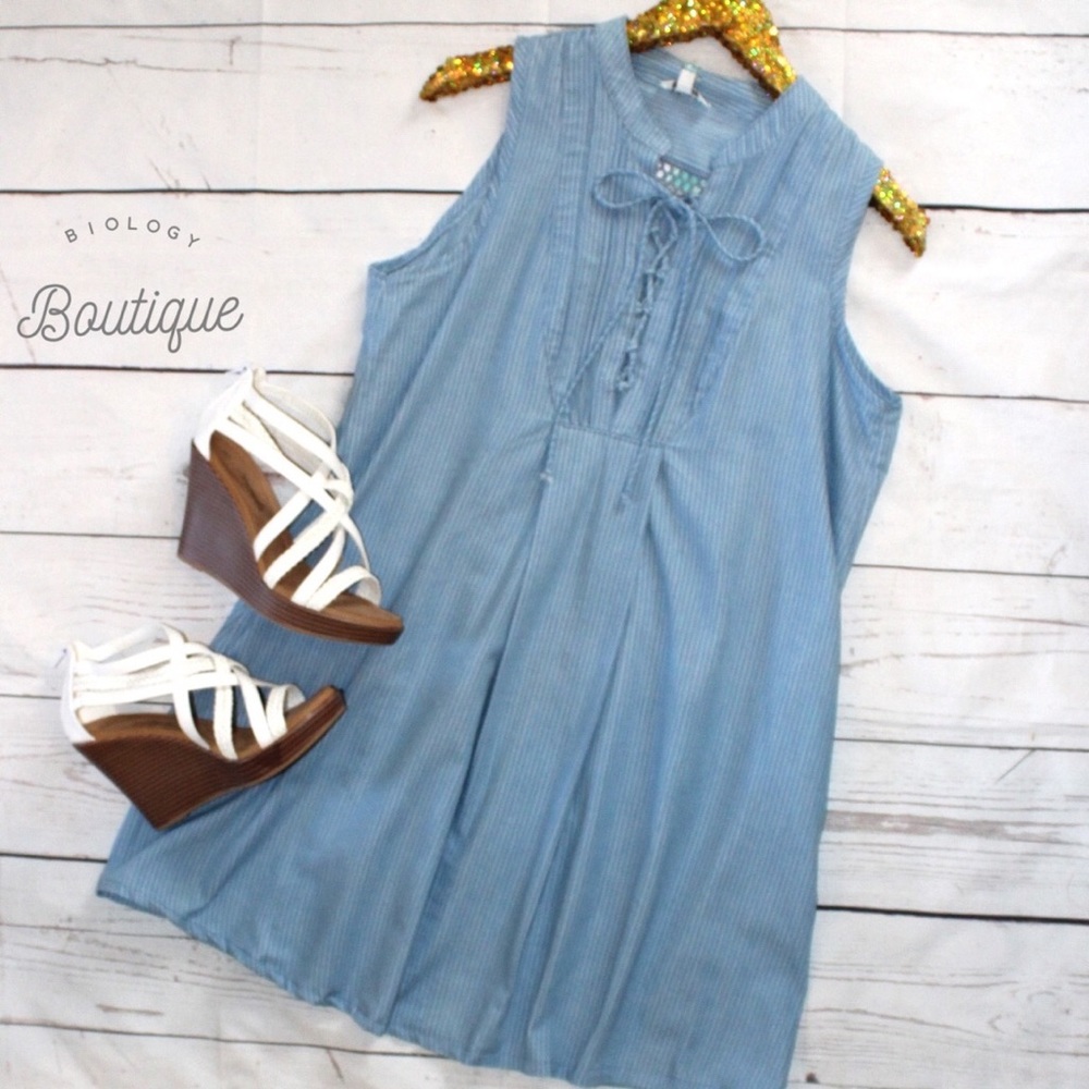 Out Of The Blue Denim Dress