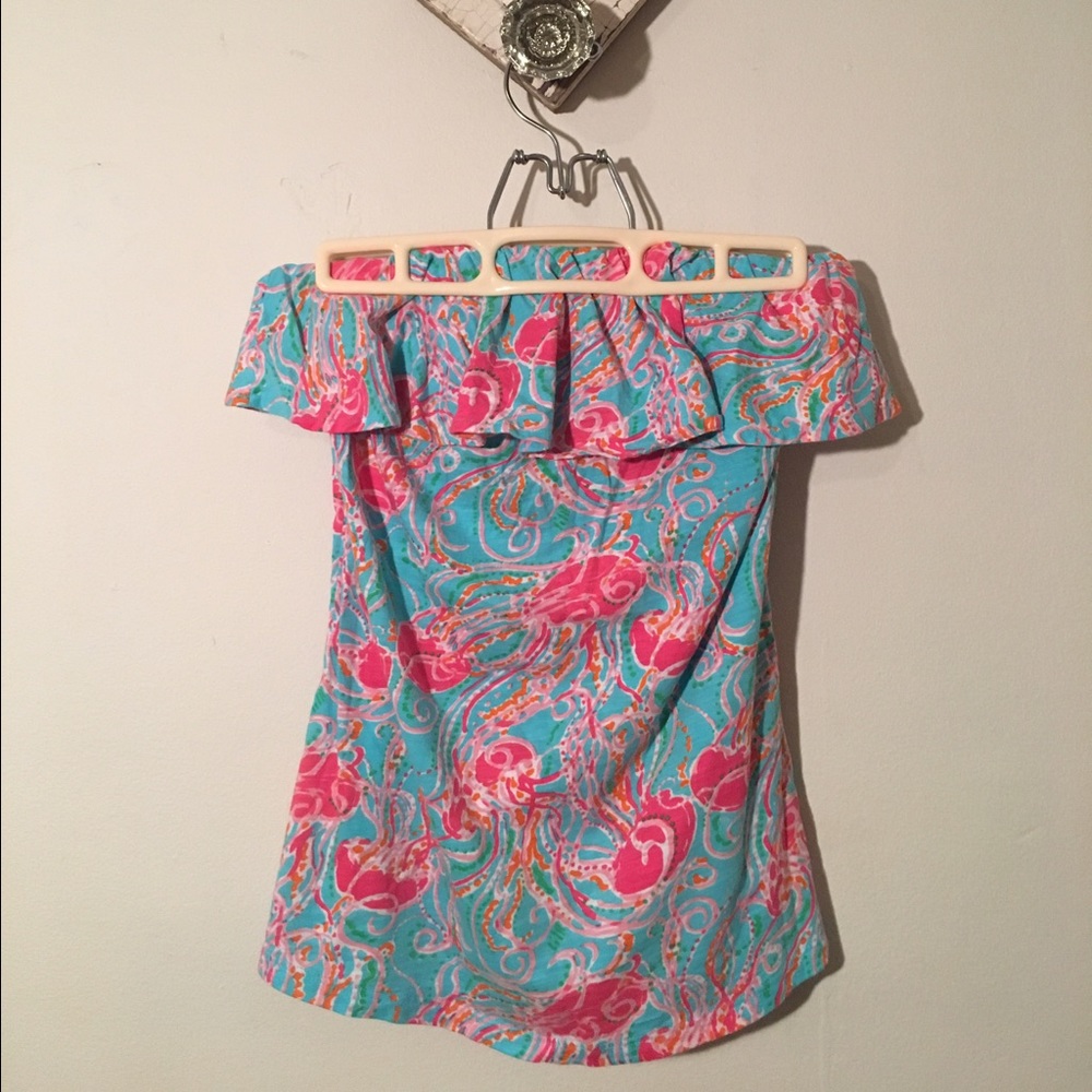 Lilly Pulitzer Jellies Be Jammin Wiley Tube Top