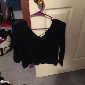 Hollister crop top sweater