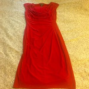 Ralph Lauren red pencil dress
