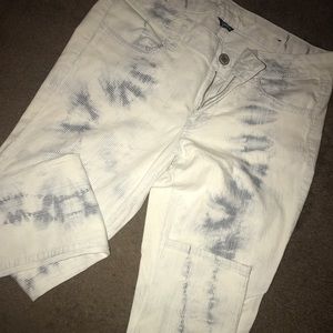 Multi colore pin stripped pants