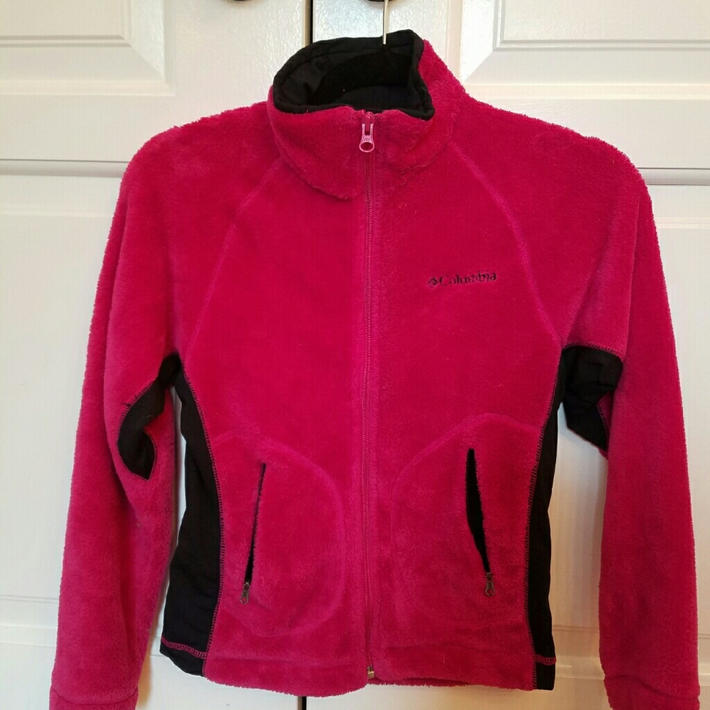 Columbia fuzzy jacket NWOT