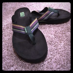 Teva flip flops