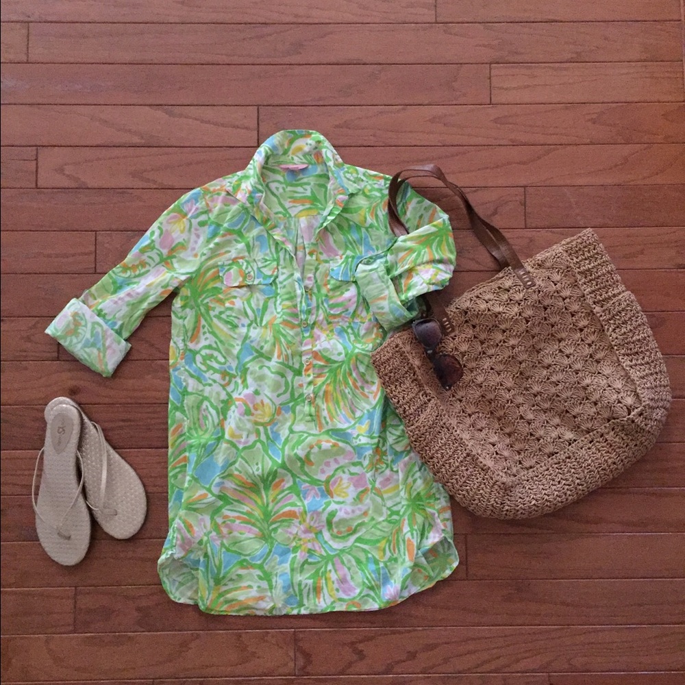 Captiva Tunic in Elephant Ears