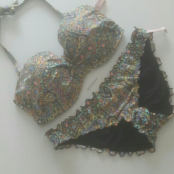 Victoria's Secret 34DD LARGE BIKINI BUNDLE NWT