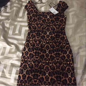 Brand New Cheetah print dress