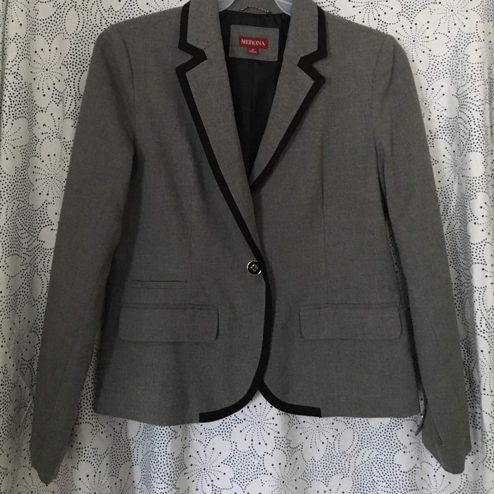 Gray Blazer