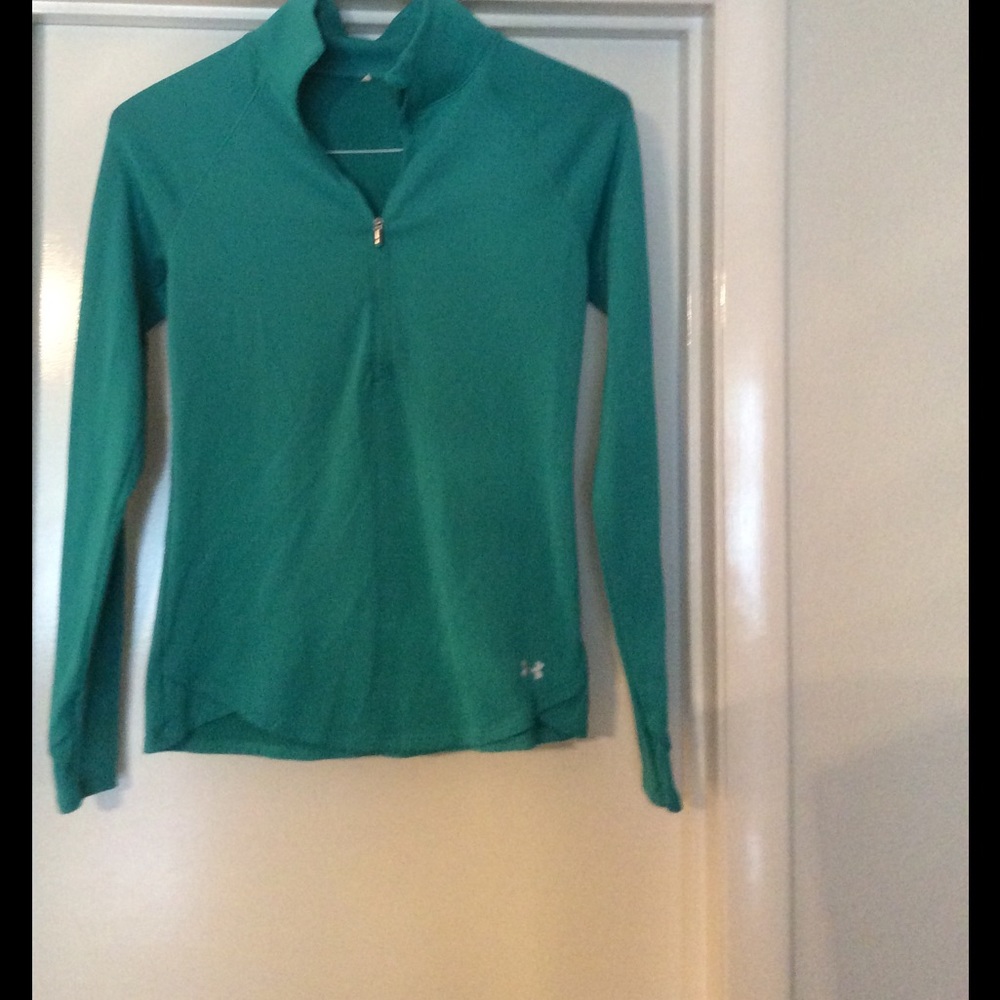 Under armour pull over.  Zippered front.