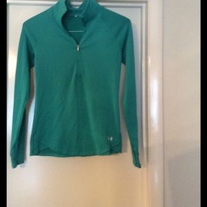 Under armour pull over.  Zippered front.