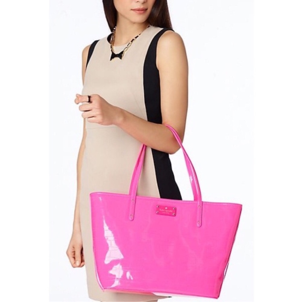 ‼️LAST ONE‼️NWT Kate Spade Pink Harmony Tote Bag - Picture 5 of 7