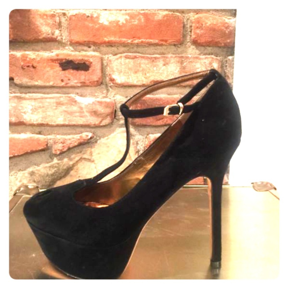 Sam Edelman Nivan black suede heels
