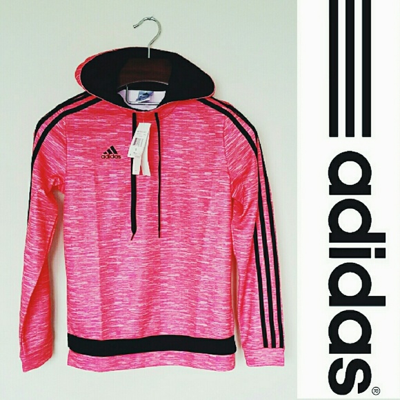 Adidas Tops - *SALE*! Adidas pink climalite hoodie/jacket! Sm.