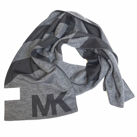 Michael Kors Other - NWT MK Michael Kors Logo Jacquard Muffler/Scarf