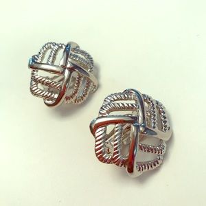 NEW! Silver Clip-On Earrings