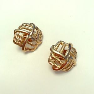 NEW! Gold Clip-On Earrings