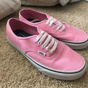 ADORABLE PINK VANS SNEAKERS