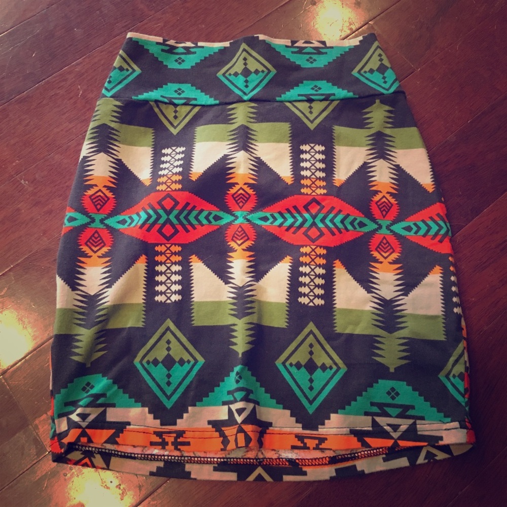Sans souci tribal mini skirt