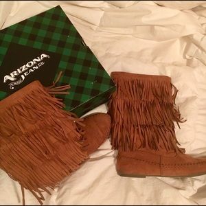 Arizona fringe boots