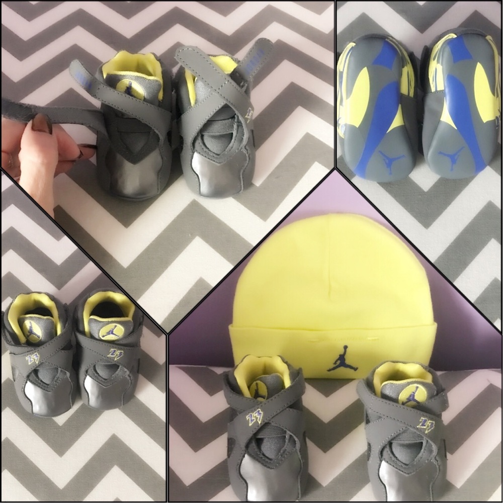 💛💙Baby Jordans💙💛 Retro size 1 ~Never Worn~