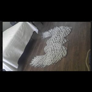 Custom designed floor art : rug/carpet
